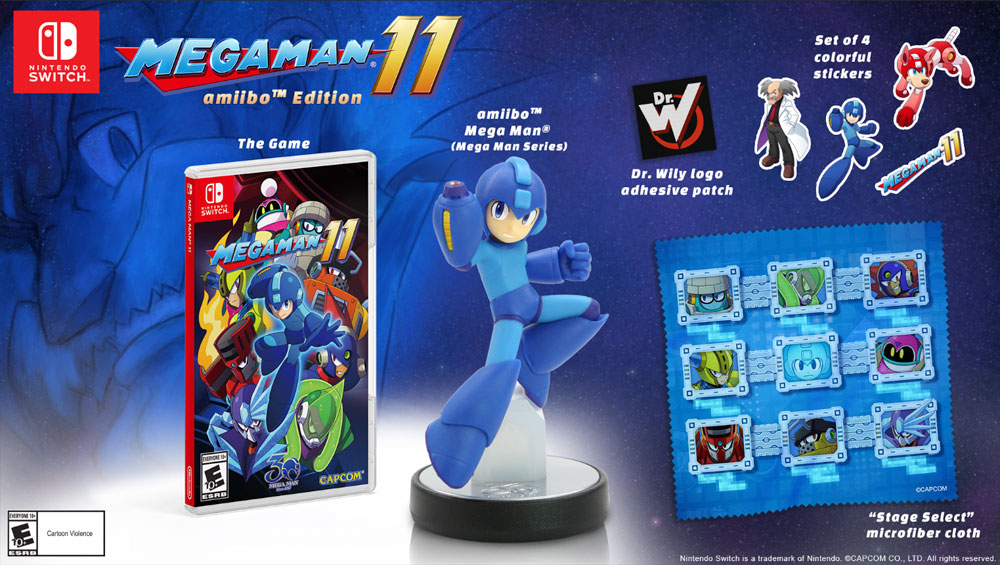 Nintendo switch hot sale megaman